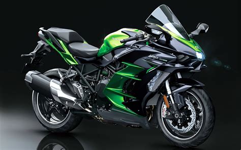 Download Wallpapers Kawasaki Ninja H SX SE K Superbikes Bikes Japanese Motorcycles