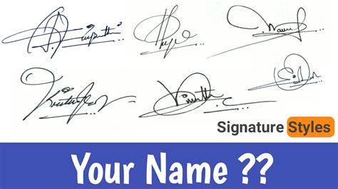 ️ How To Make Your Signature How To Make A Good Signature