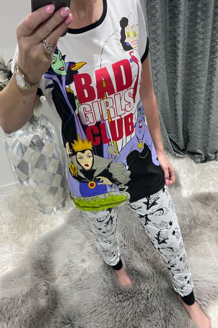 Ladies Disney Bad Girls Club Pjs Want That Trend