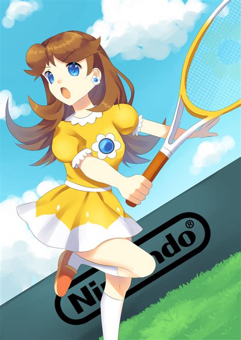 Daisy Mario Tennis Ver By Shi K On Deviantart