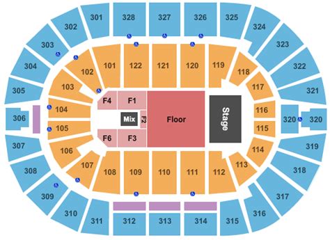 Bok Center Seating Chart And Seat Maps Tulsa