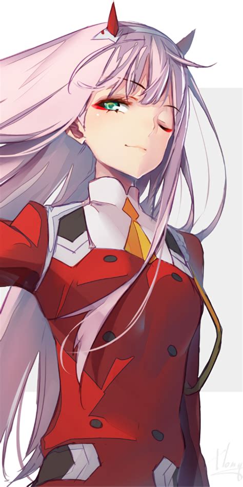 Zero Two Phone Wallpapers Wallpaper Cave