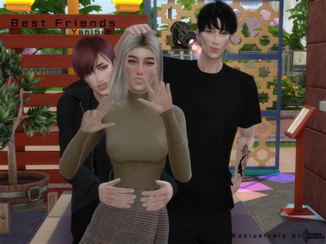 Sims 4 Group Pose Pack