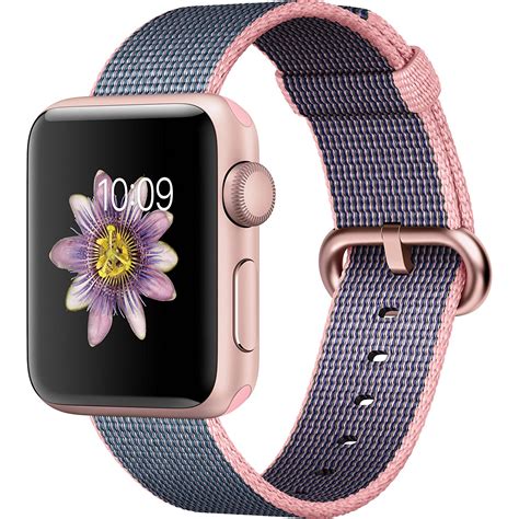 Apple Watch Series 2 38mm Rose Gold Aluminum Case With Light Pink