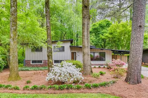 Sold Atlanta Midcentury Modern Home Domorealty