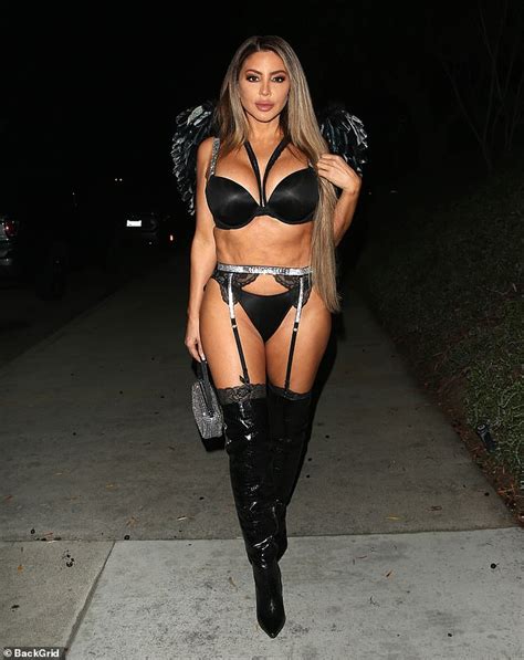 Larsa Pippen 47 Slips Her Hourglass Figure Into Sexy Black Lingerie At Carnevil Halloween Bash