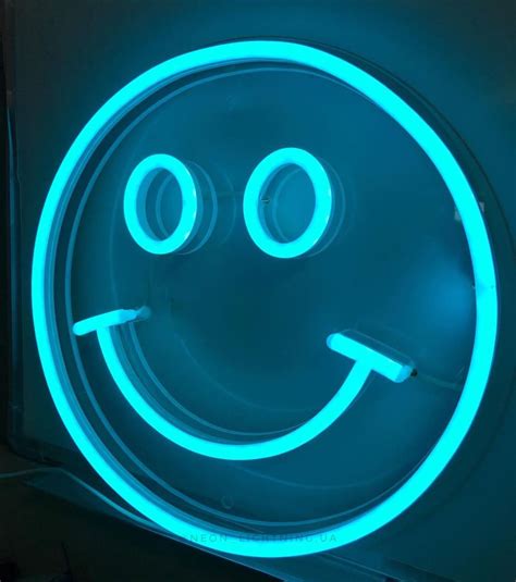 Smiley Face Neon Sign Neon Sign Smile Neon Night Light Etsy Uk