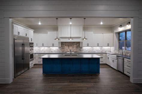 Barndominium Country Kitchen Dallas By Jayson Chandler Homes