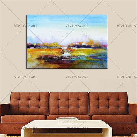 Wholesale High Quality Abstract Trees Oil Painting On Canvas Handmade