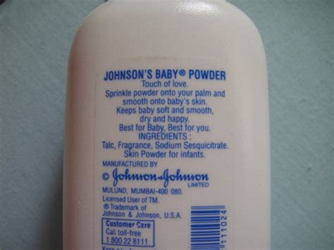By the time baby turns one, you would have added all the ingredients. Johnson's Baby Powder Review | Makeupandbeauty.com