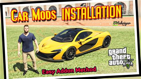 Gta V How To Install Car Mods Replace Addon Youtube