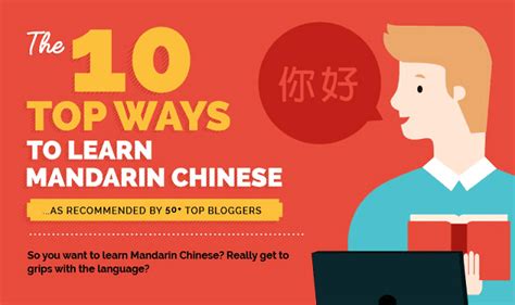 The 10 Top Ways To Learn Mandarin Chinese Infographic Visualistan