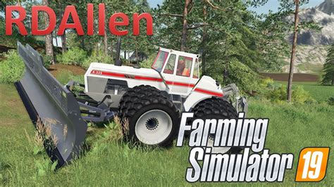 White 4 270 Mod Review Farming Simulator 19 Youtube
