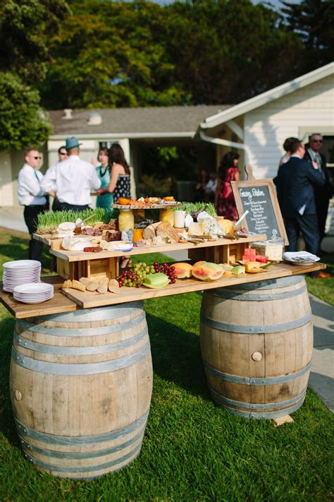 Rustic La Jolla Wedding Full Of Charm Wedding Food Wedding Catering