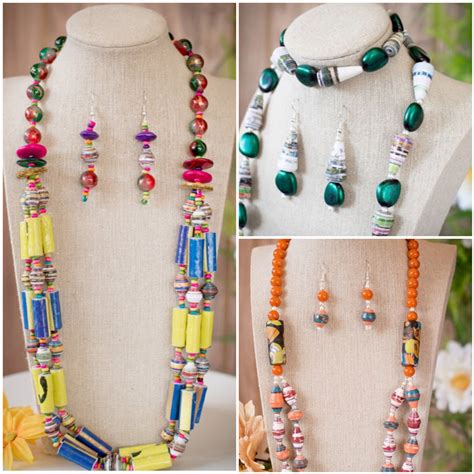 Pin By Shelly Hemby Webb On Paperbead Necklaces Paper Jewelry Paper