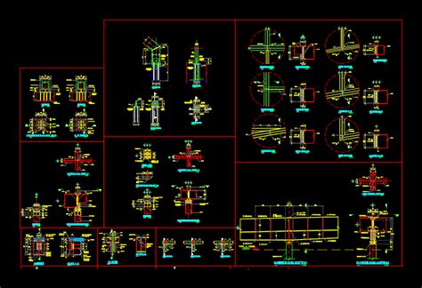 Conexiones Metalicas En Autocad Librer A Cad