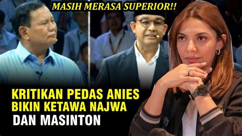 Debat Anies Vs Prabowo Najwa Shihab Dan Masinton Ketawa Youtube