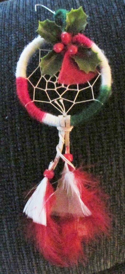Dream Catcher Christmas Tree Ornament Christmas Craft Projects