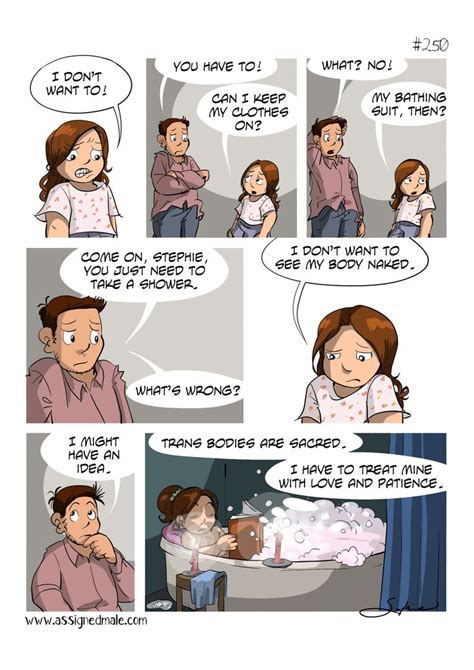A Comic Strip With Two People Talking To Each Other