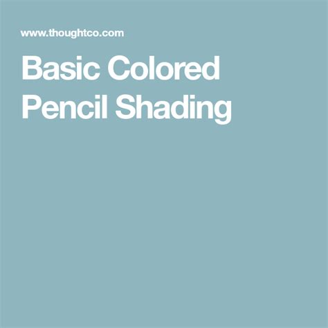 Basic Colored Pencil Shading Colour Pencil Shading How To Shade