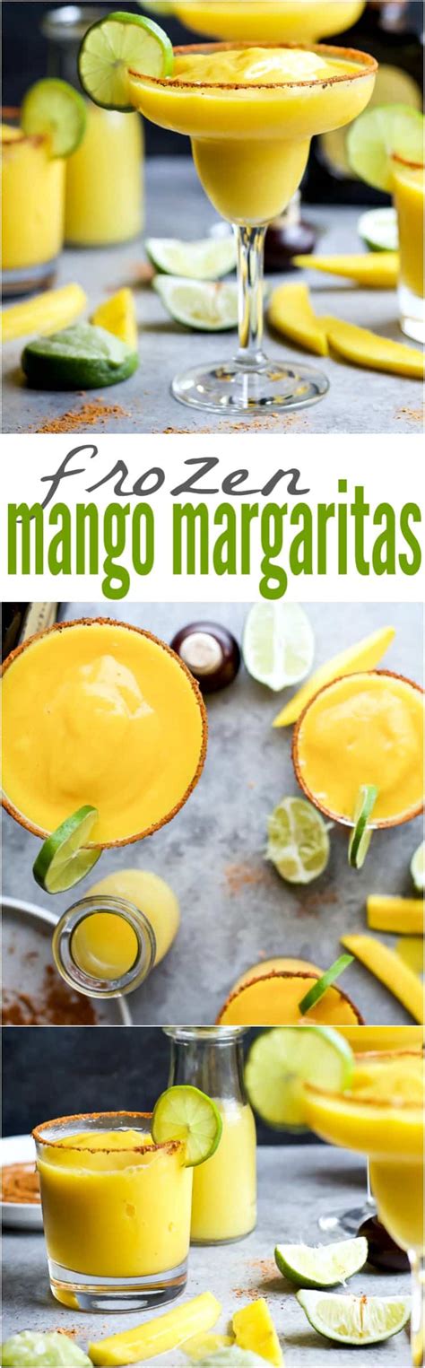 Frozen Mango Margarita Easy Healthy Recipes Using Real