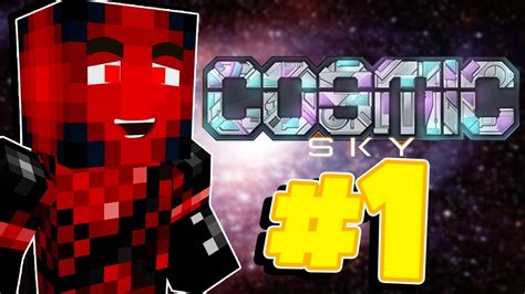 How To Start On Cosmic Sky Minecraft Cosmic Sky 1 Skyblock