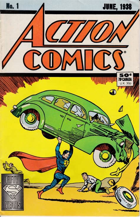 Action Comics 1 June 1938 Issue 50th Anniversary 1988