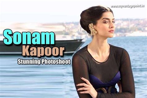 Sonam Kapoor Sexy Photoshoot For Elle Magazine