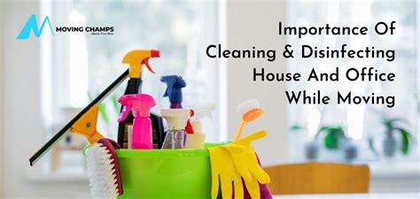 Importance Of Cleaning And Disinfecting House And Office While Moving