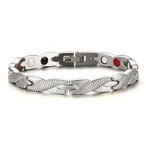 Twisted Dragon Pattern Healthy Care Magnetic Magnet Bracelet For Women