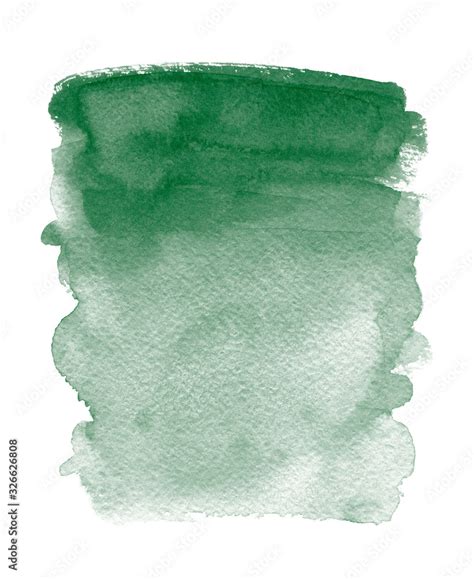 Emerald Watercolor Stain Green Gradient Wash Background Wedding Party