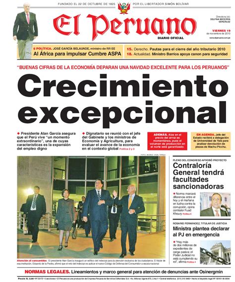 Diario El Peruano 19 By Mabel Calle Issuu