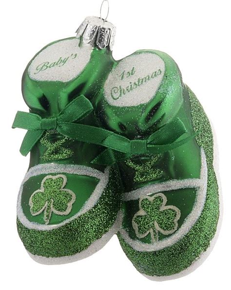 Irish christmas ornaments from the bradford group. Celebrate an Irish Baby's First Christmas with this ...
