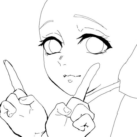 Base Pra Oc De Demon Slayer Se Usar Dê Créditos Drawing Base Body