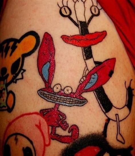 90s Cartoon Tattoos Cartoon Tattoos Monster Tattoo Tattoos