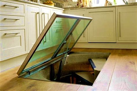 Attic ladder small opening,folding attic stairs,home depot attic stairs,pull down attic stairs lowes you might also like this photos or back to ergonomic attic trap door stairs in home. The Trap Door Wine Cellar | Build outdoor kitchen, Trap ...