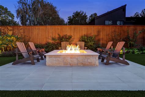 Outdoor Fireplace Vs Outdoor Fire Pit Texas Custom Patios