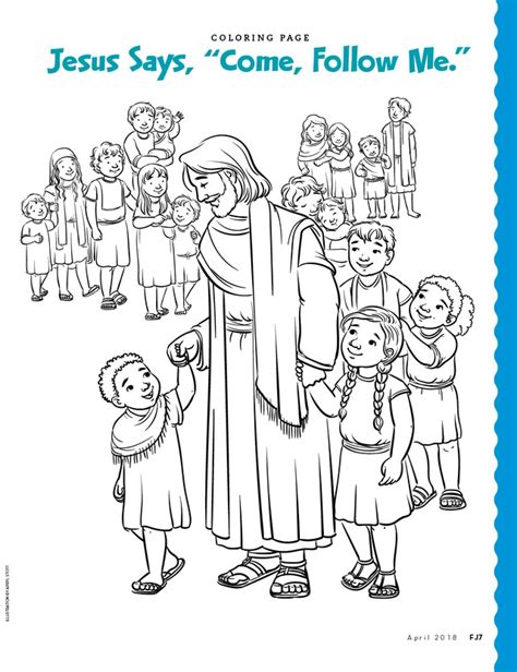 Coloring Page Lds Coloring Pages Coloring Pages Jesus Coloring Pages