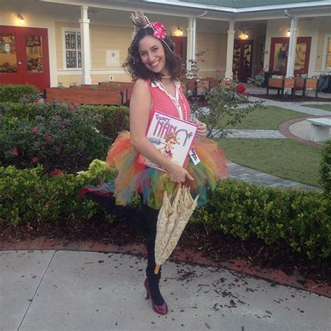Fancy Nancy Costume For Teacher Tulle Homemade Tutu And Accessories Special Education Teacher