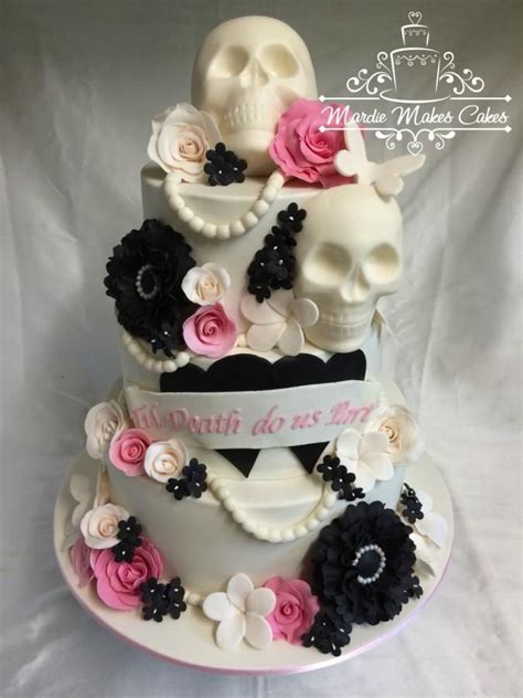 Arif naqvi creative head : Wedding Skulls - CakesDecor | Skull wedding cakes, Gothic wedding cake, Skull cake