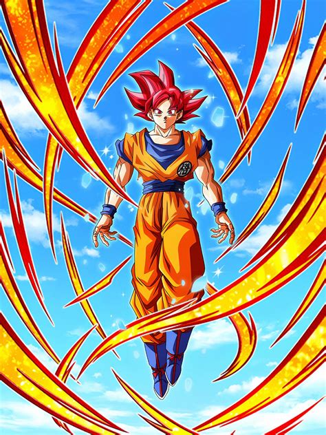 Phy Ssg Goku Ssr Art In Hd Detailed Upscale No Card Effects Version