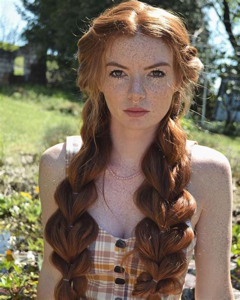 Pin By М Б On Lauraroxanna Girl With Pigtails Beautiful Redhead