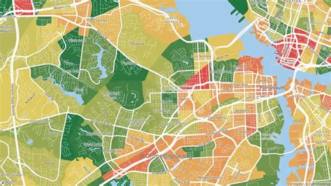 The Safest And Most Dangerous Places In Portsmouth Va Crime Maps And Statistics