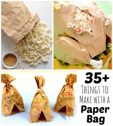 35+ Very Cool Things to Make with a Paper Bag - Happy Hooligans
