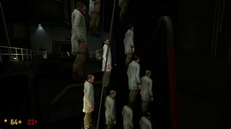 Each scientist is granted a different security clearance specific to his or her duty. Scientist Wall spotted in Black Mesa - YouTube