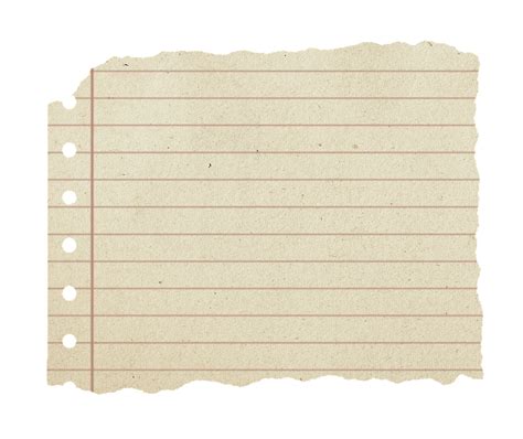 Vintage Ripped Lined Paper Texture