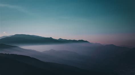 2560x1440 Early Morning Fog Sky Mountains 1440p Resolution Hd 4k