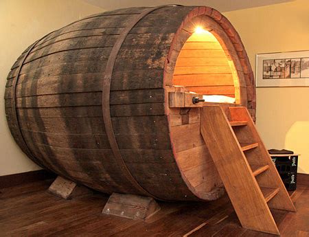Wooden sign with beer quotes and funny sayings ~ home bar, basement bar, outdoor bar decor trust me, you can dance. 19 Interesting Ways Of Using Wine Barrels In Home Décor