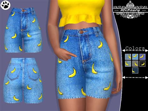 Sims 4 Cc Jean Shorts
