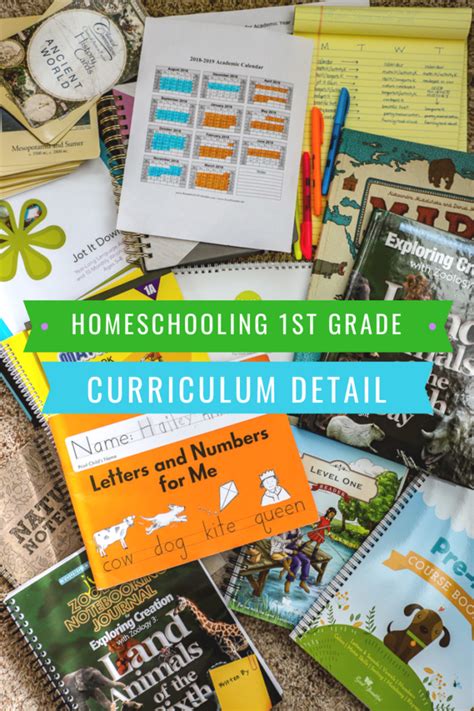 Homeschooling First Grade Our Curriculum And Plans For The Year A